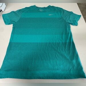 Nike Women’s Teal Gradient Short-Sleeve Athletic Tee